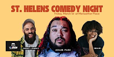 St. Helens Comedy Night with Adam Pasi | Meriwether Place at Columbia River Receptions