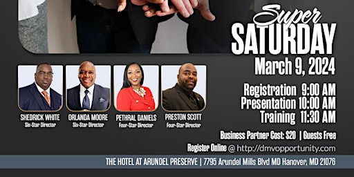 Maryland Super Saturday (DMV - DC, Maryland, Virginia) | The Hotel at Arundel Preserve