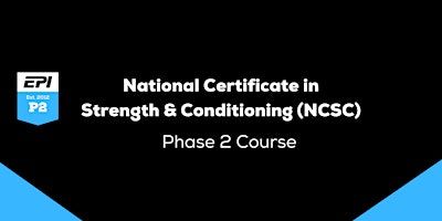 EPI Phase 2 Strength & Conditioning Course | Dublin | TU Dublin - Blanchardstown Campus