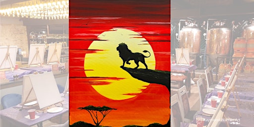 Charity Paint `Night - 'Lion King' | Longshore