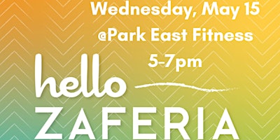 hello Zaferia Mixer @ Park East Fitness | Park East Fitness