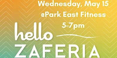 hello Zaferia Mixer @ Park East Fitness | Park East Fitness