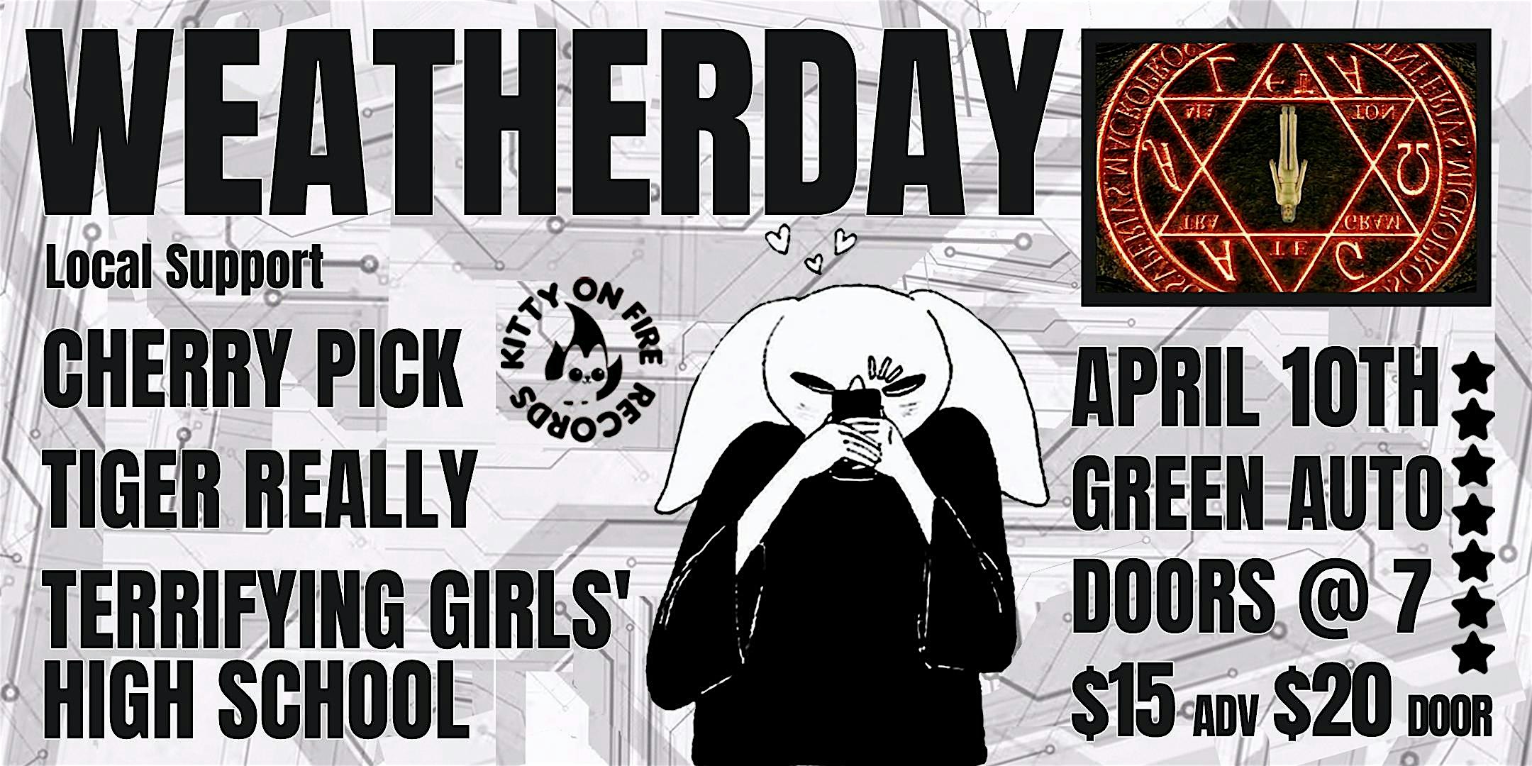 Weatherday, Cherry Pick, Tiger Really, Terrifying Girls' High School | Green Auto Body