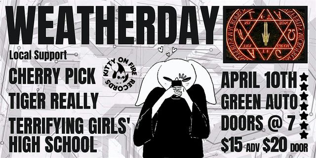 Weatherday, Cherry Pick, Tiger Really, Terrifying Girls' High School | Green Auto Body