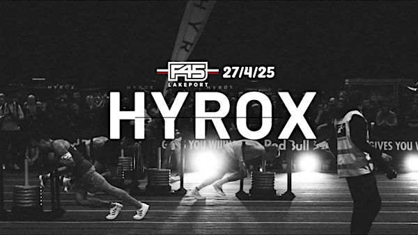 F45 HALF HYROX | F45 Training Lakeport