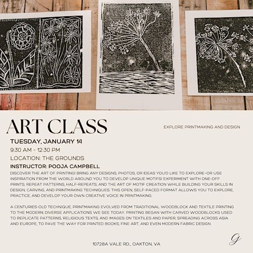 Explore Printmaking and Deign | The Grounds of Livev