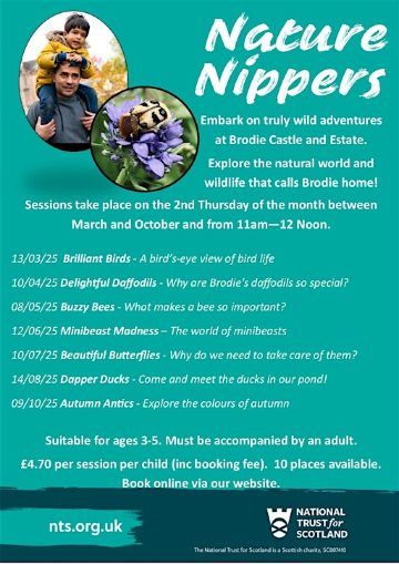 Nature Nippers! | Brodie Castle and Estate