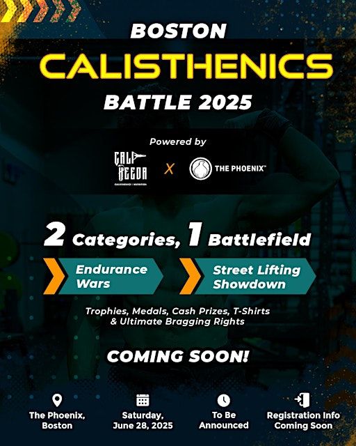 Boston Calisthenics Battles 2025 | The Phoenix - Boston