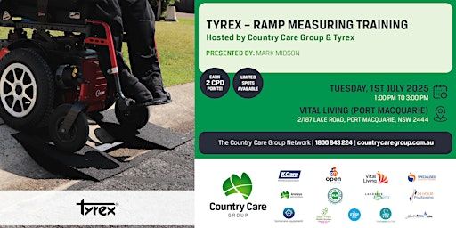 Tyrex – Ramp Measuring Training – Port Macquarie | Vital Living Port Macquarie