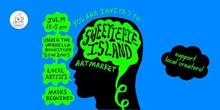 Sweetiepie Island Art Market | Under the Umbrella Bookstore and Cafe