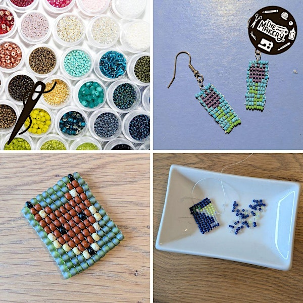 Craft and Sip  - Make a Seed Bead Pendant | The Makery