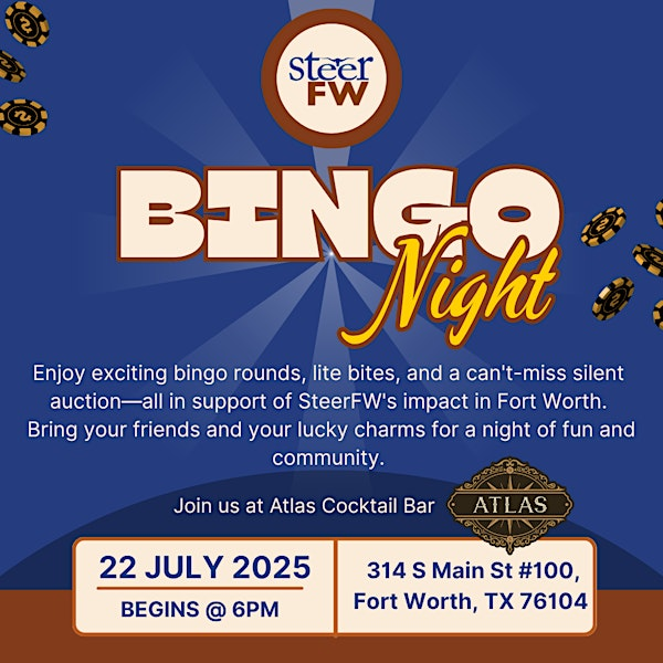 SteerFW  Bingo Night FUNdraiser | Atlas