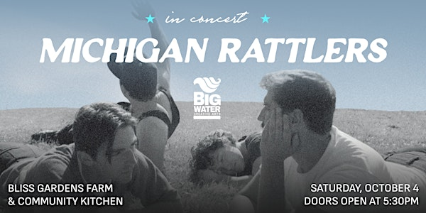 Michigan Rattlers: A Big Water Benefit | Bliss Gardens Farm and Community Kitchen