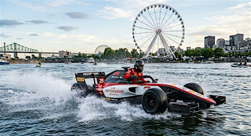 F1- MONTREAL  RANDONNEÉ  EN MOTOMARINE | Longueuil Municipal Beach