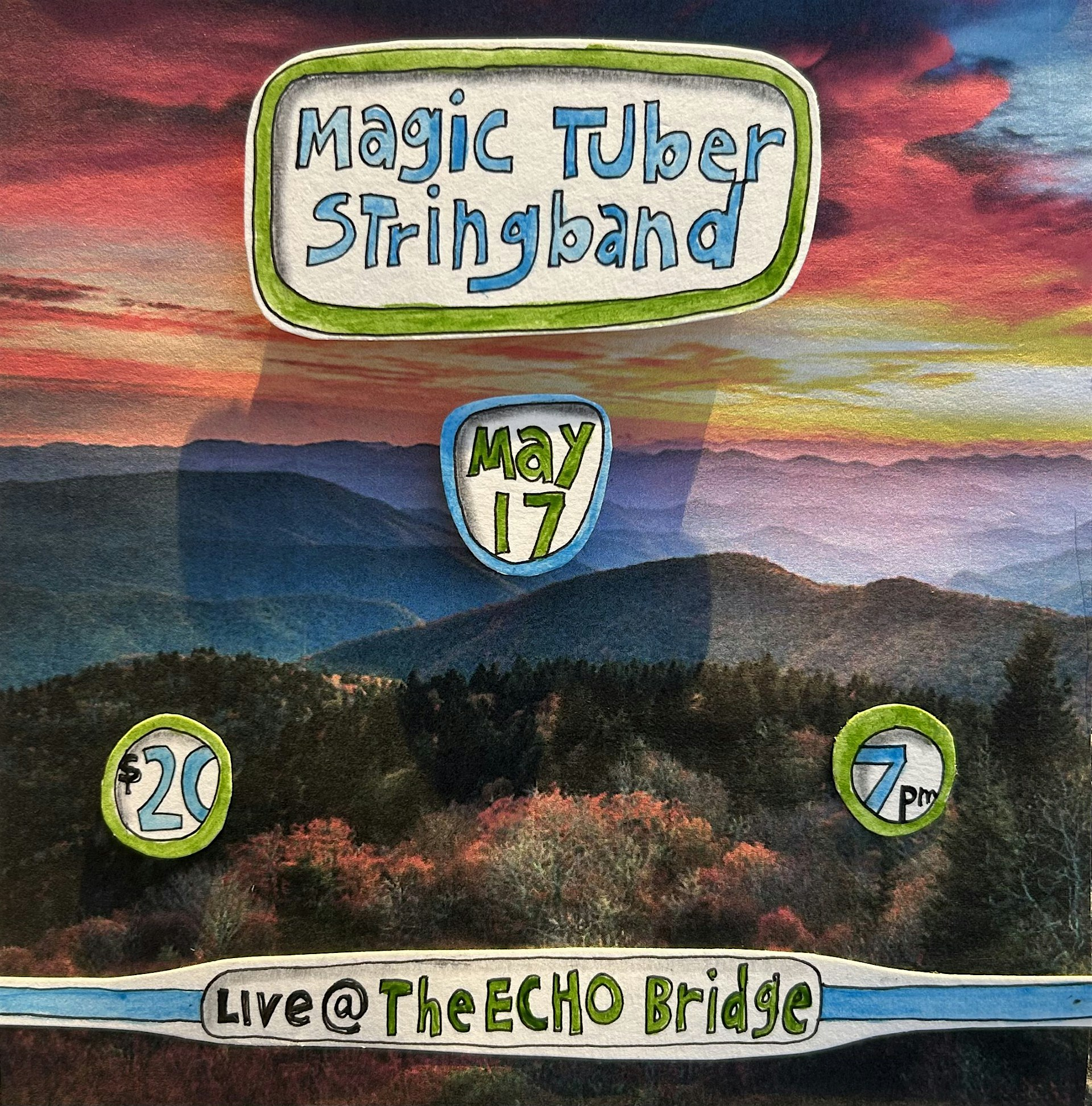 Magic Tuber String Band Live at The Echo Bridge | The Echo Bridge