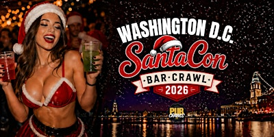 Washington DC SantaCon Bar Crawl 2026 | Hard Rock Cafe