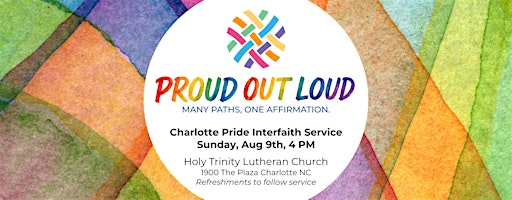 Charlotte Pride Interfaith Service | 1900 The Plaza