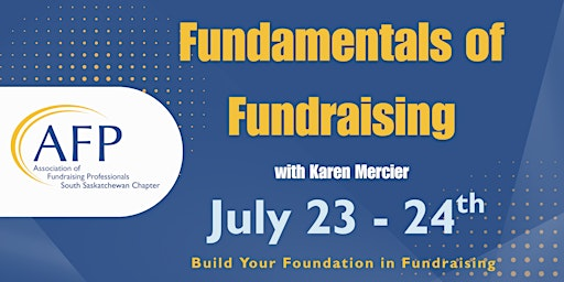 Fundamentals of Fundraising Course with AFP South Saskatchewan | Regina Humane Society,Inc. (Classroom #2)