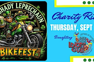 The Shady Leprechaun Charity - LOZ Bikefest 2026 - 9/17 | Shady Gators