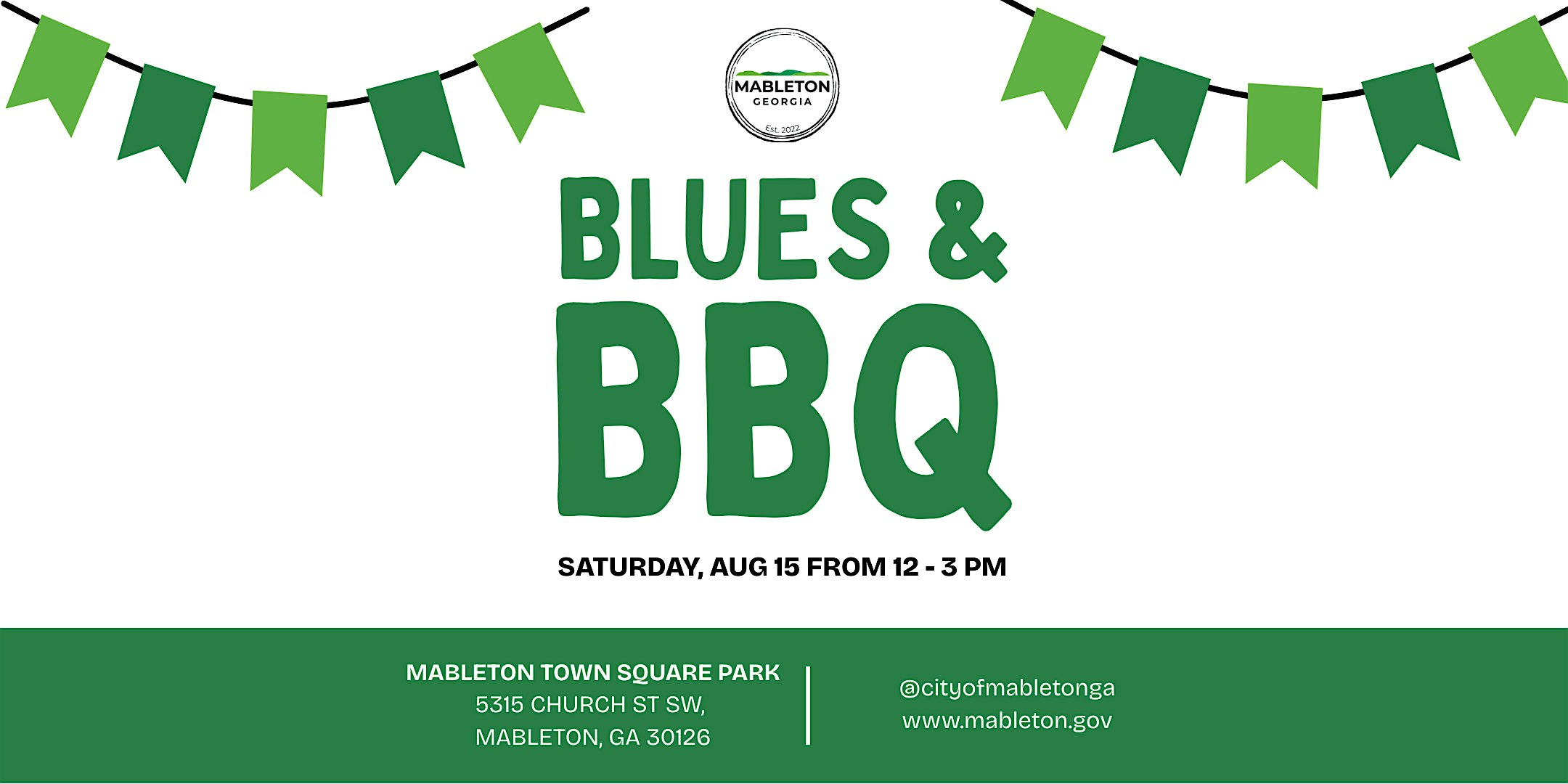Blues & BBQ General & VIP Admission | Mableton Town Square County Park
