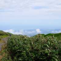 初夏の鳥海山道中
