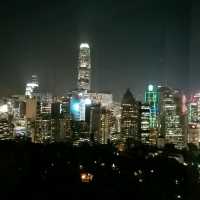 從另一角（半山）看靚靚香港景色嘅酒店