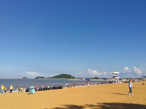 珠海海濱浴場 市區人工沙灘