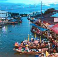 ชิวๆยามเย็น กับตลาดน้ำอัมพวา 