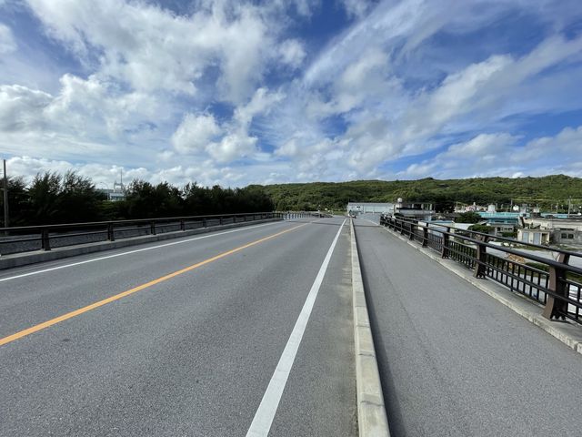 伊計島から浜比嘉島までドライブ