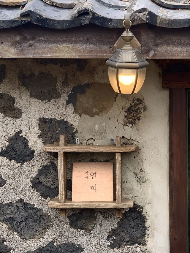 [카페 연희] 돌담집 감성 가득 제주 협재 카페🪵☕️🍀협재 해수욕장 도보 10분