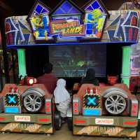 Play Bumper cars,time crisis etc at Timezone!