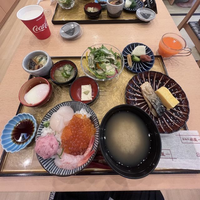 【東京】いくらかけ放題！！御宿 野乃 浅草の朝食☀️