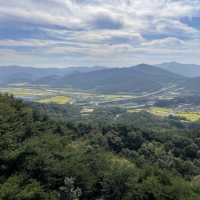 아찔한 출렁다리에서 만나는 상주의 풍경