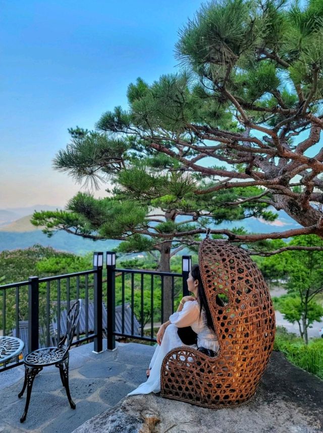 지리산뷰가 아름다운 한옥카페, 경남산청 방목리카페☕️⛰️