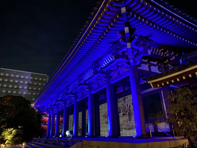 博多旧市街ライトアップウォーク2022「博多千年煌夜」『東長寺』
