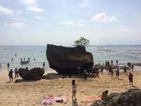 Gorgeous Sight at Padang-Padang Beach, Bali-Indonesia