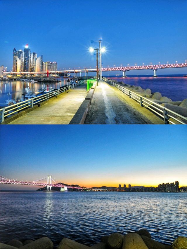 산책삼아 걷기 좋은 수변공원에서 광안리 해수욕장까지🏝