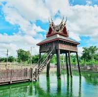 หอไตรกลางน้ำภูมิปัญญา​โบราณ