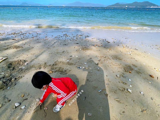 看看藍藍的海～
