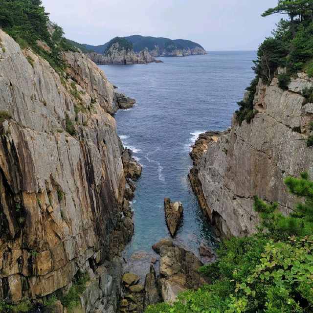 통영 욕지도의 구름다리 