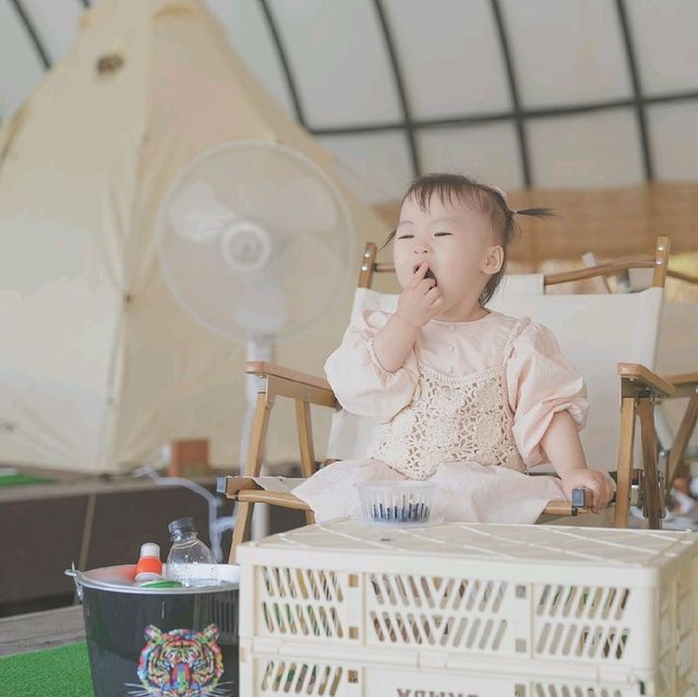 수영장이 있는 공주 캠핑장 * 세종근교맛집 르부아가든에서 바베큐 즐기기