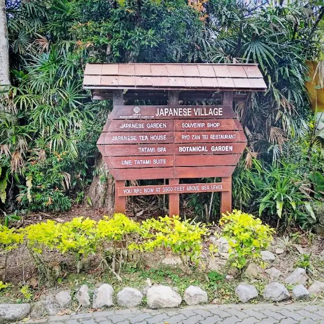 JAPANESE VILLAGE at BUKIT TINGGI. 