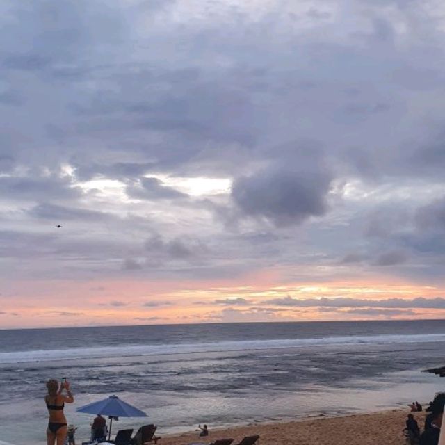 beautiful beach with new beach club