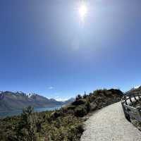 NZ 紐西蘭 南島 皇后鎮 Bennetts Bluff Viewpoint