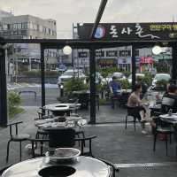 제주공항 흑돼지맛집 돈사촌