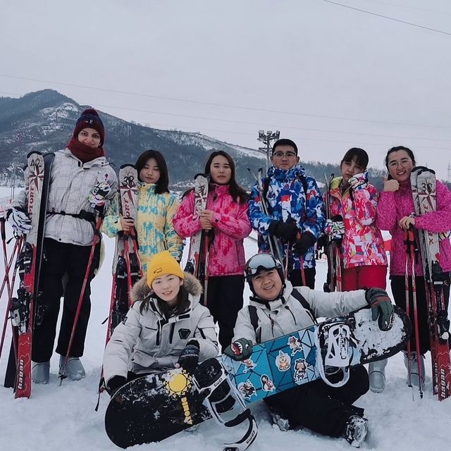 Skiing adventure in Tongchuan ⛷ 