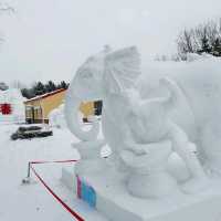 Beautiful Snow Sculptures