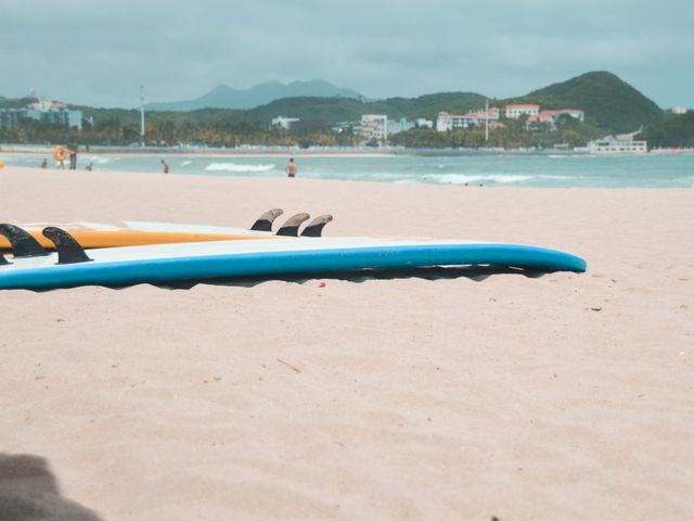 Dadonghai beach in sanya! 🌴 