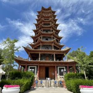 Wooden Pagoda Temple - Zhangye 