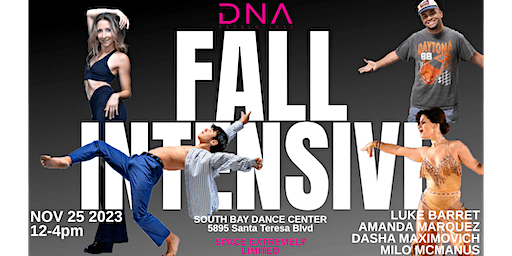 DNA Productions Fall Intensive | South Bay Dance Center